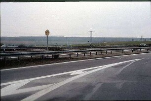 Ausfahrt aus Kreisel (Villingen-Schwenningen Richtung Stuttgart)