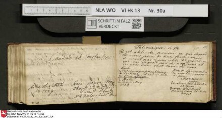 Stammbuch des U. J. Schrader aus Hannover