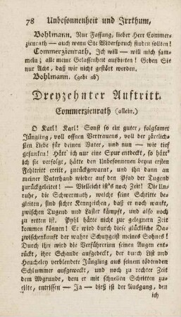 Dreyzehnter Auftritt