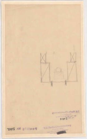 Wettbewerb »Das wachsende Haus« für die Ausstellung »Sonne, Luft und Haus für Alle« 1932 auf dem Messegelände, Berlin-Charlottenburg: Grundriss