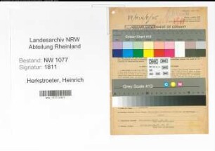 Entnazifizierung Heinrich Herkstroeter , geb. 29.01.1896 (Polizist)