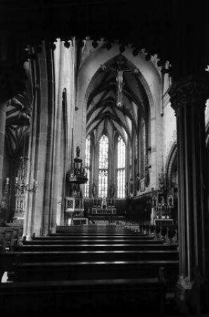 Thann: Inneres des Münsters, St. Theobald