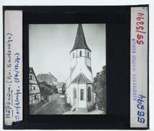 Neulingen-Nußbaum, St. Stephan : Außenansicht von O