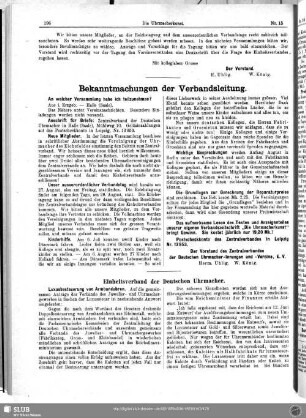 Einheitsverband der Deutschen Uhrmacher