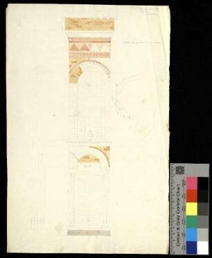 Außenansicht der Apsis von Santa Fosca in Torcello bei Venedig
