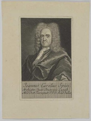 Bildnis des Joannes Carolus Spies