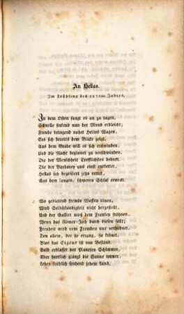 Gedichte Ludwigs des Ersten, Königs von Bayern. 2