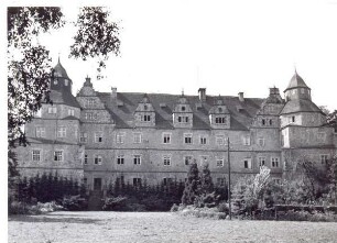 Schloß Varenholz, Parkseite