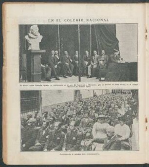 En el Colegio Nacional - [Ilustración]
