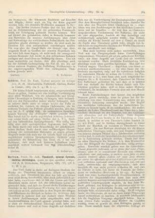 563-566 [Rezension] Bertram, Adf., Theodoreti, episcopi Cyrensis doctrina christologica