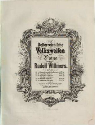Österreichische Volksweisen : für Piano ; op. 122, 4. Polnische Fantasie