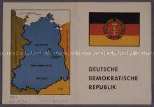 Werbe- und Informationsprospekt über die DDR