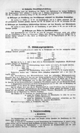 IX. Militärwesen
