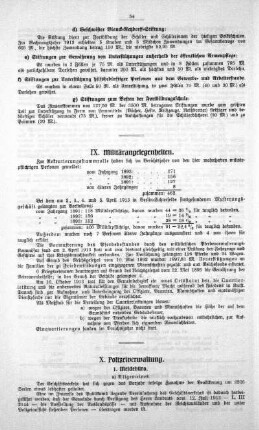 IX. Militärwesen