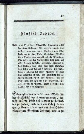 Fünftes Capitel