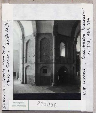 Segovia: Vera Cruz, Inneres