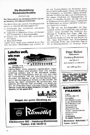 Die Besiedelung Westdockhudens