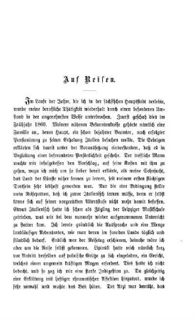 Auf Reisen