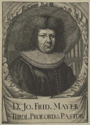 Bildnis des Joannes Fridericus Mayer