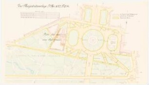 Königliche Oper, Berlin-Tiergarten: Lageplan
