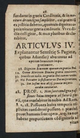 Articulus IV.