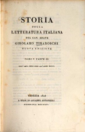 Storia della letteratura italiana, 11. Dall'anno MCCC fino all'anno MCCCC