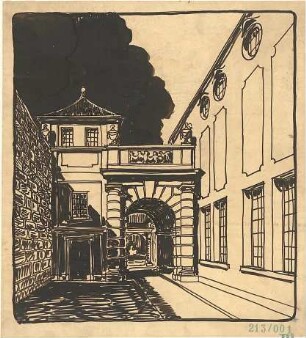 Fischer, Theodor; Baden-Baden; Restaurant Konversationshaus - Perspektive