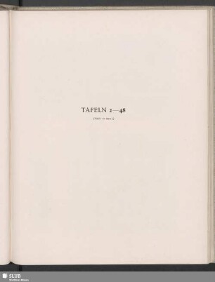 Tafeln 2–48