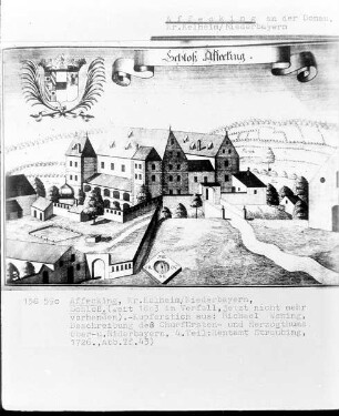 Historico-Topographica Descriptio — Schloß Affecking