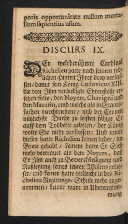 Discurs IX.