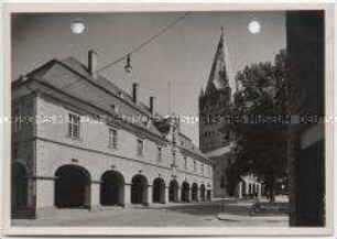 Soest, Rathaus und St.-Patrokli-Dom