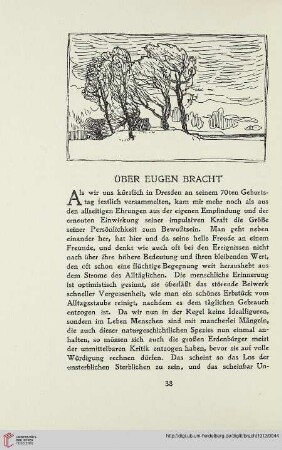 Über Eugen Bracht