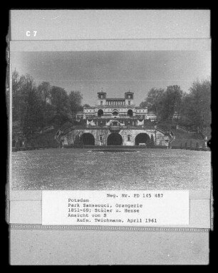 Schloß Sanssouci, Neue Orangerie