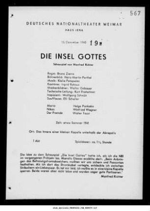 Die Insel Gottes