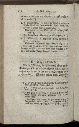 II. Mollusca
