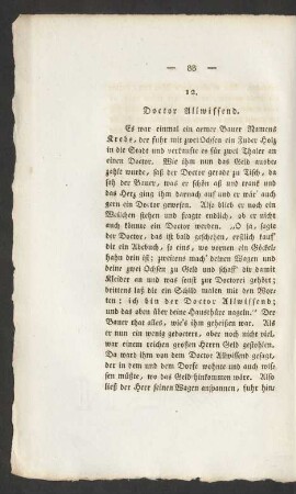 12. Doctor Allwissend.