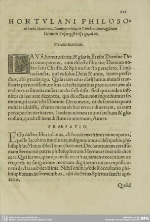 HORTVLANI PHILOSO= ab hortis Maritimis