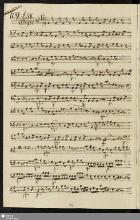 109. Aria: Una cosa fastidiosa / Galuppi, B.