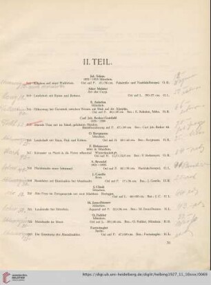 II. Teil (Nr. 312-367)