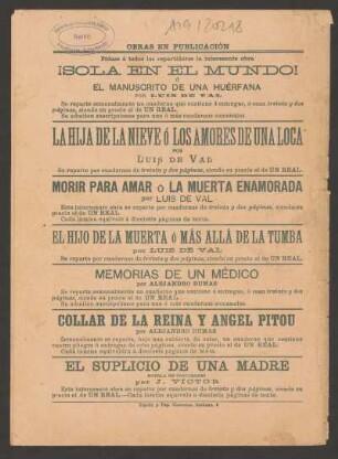 Obras en publicación