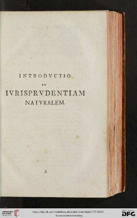 Introductio in iurisprudentiam naturalem