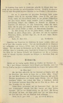 Rückmarsch