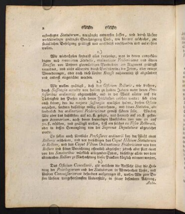 2. "Officium Rectoris"