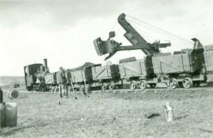 Saaledurchstich Eiserfurt (Kalkbergrutsch bei Bernburg), Latdorf, 1933
