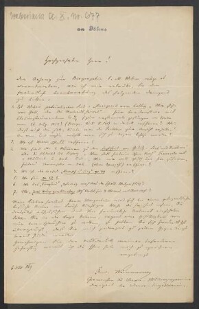Brief an Friedrich Wilhelm Jähns : 06.10.1869