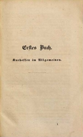 Beschreibung des Kurfürstenthums Hessen