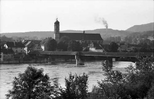 Bad Säckingen: Münster, Rhein und alte Holzbrücke