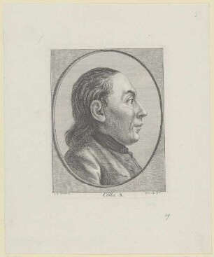 Bildnis des Johann Cölla