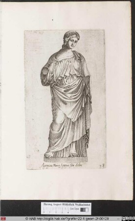 Statue der Agrippina.