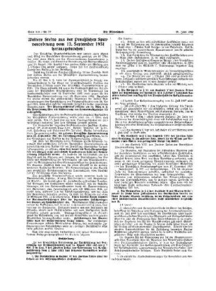 Weitere Steine aus der Preußischen Sparverordnung vom 12. September 1931 herausgebrochen!